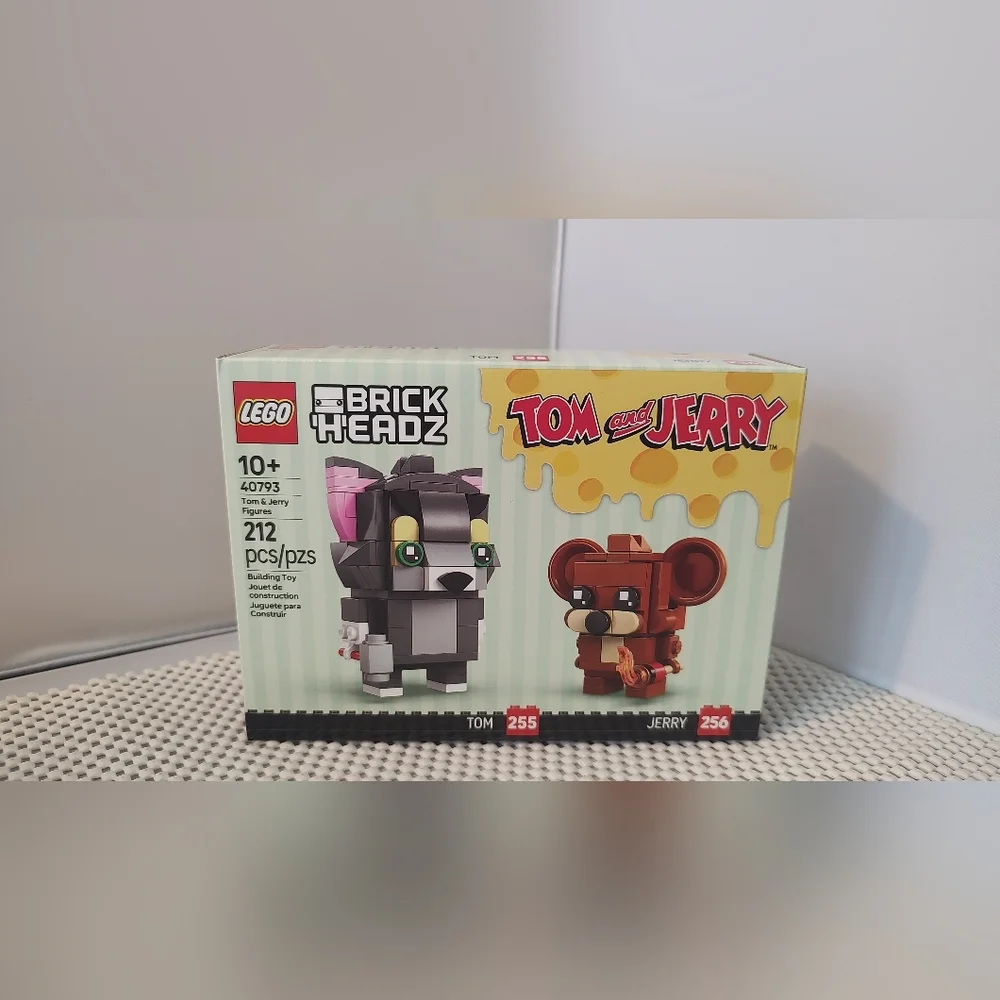 Lego Brick Headz 40793 Tom & Jerry Figures Building Toy NWT